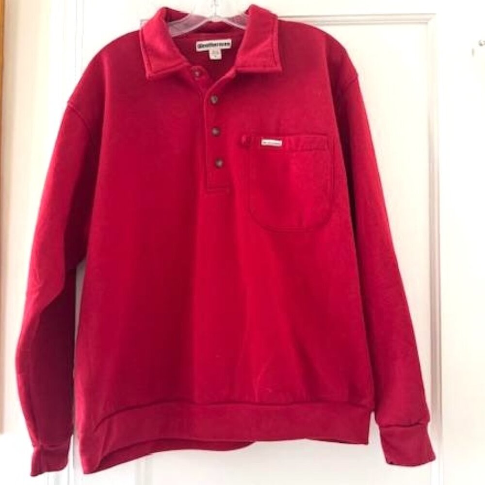 VTG Weatherman Polo Style Sweatshirt